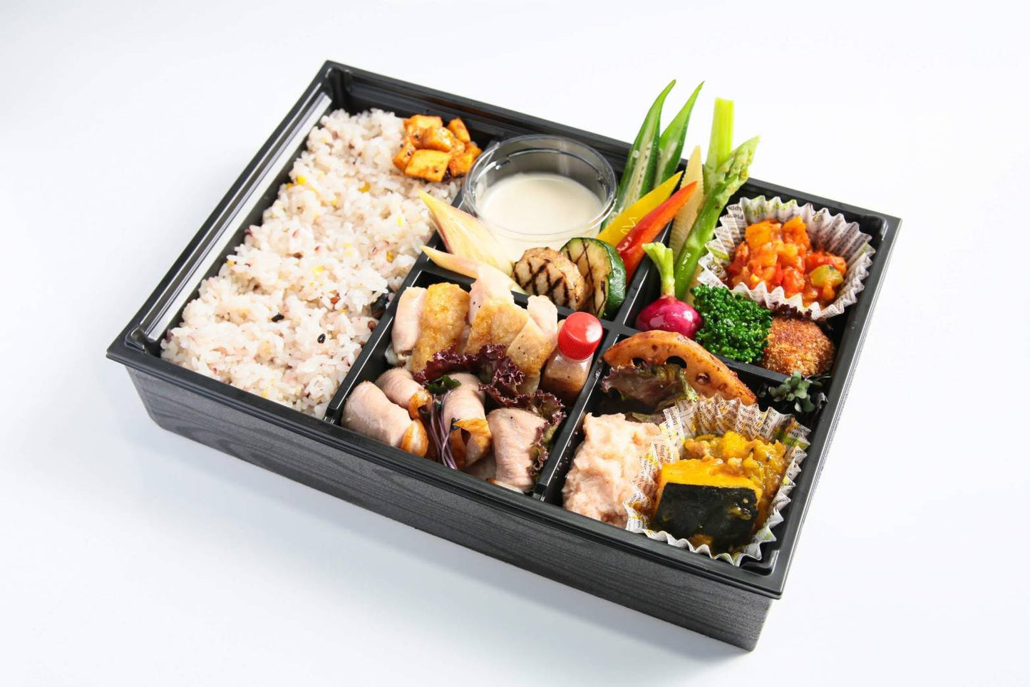 鴨ローストとグリルチキン弁当